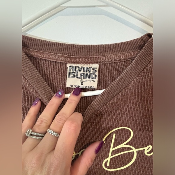 Cocoa Beach Women’s Small Crewneck Sweatshirt Long Sleeve - Picture 3 of 4